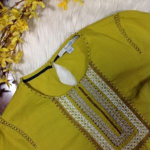 BODEN | lime green tunic top